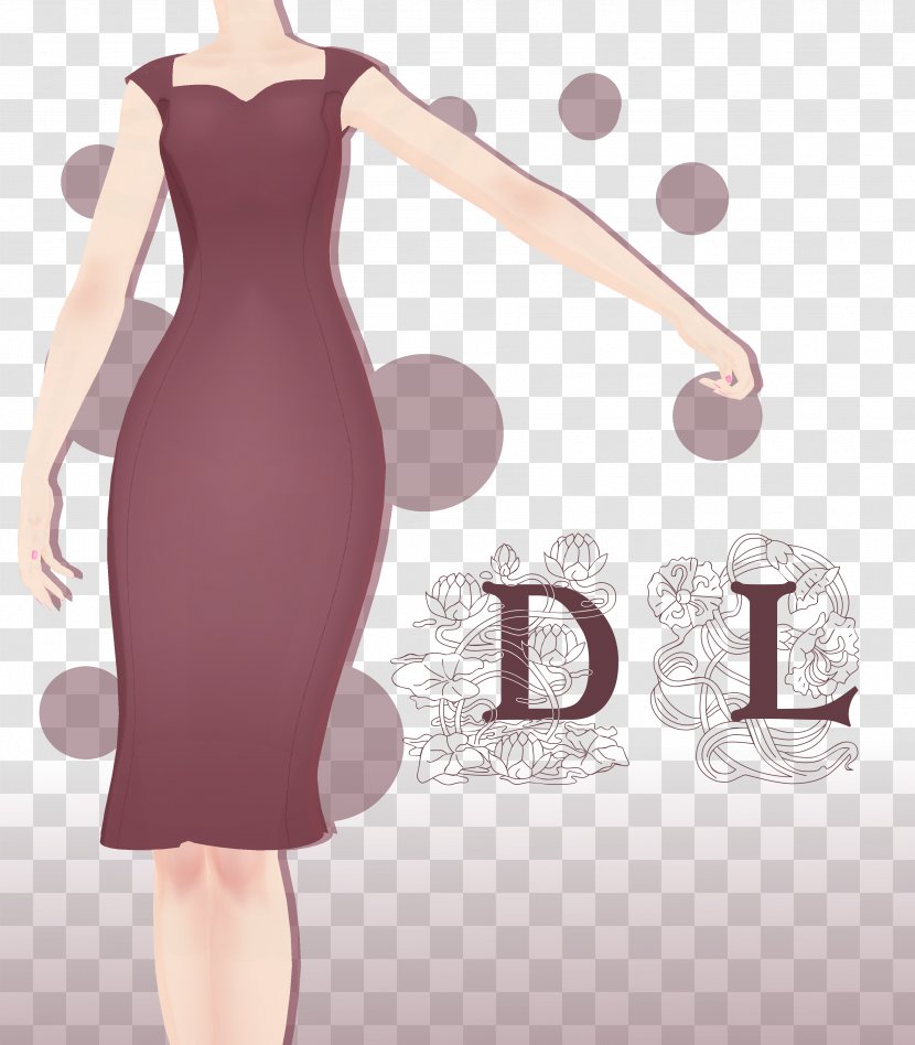 Gown Pencil Skirt Dress Clothing Jacket - Cartoon - Three-dimensional Finance Transparent PNG