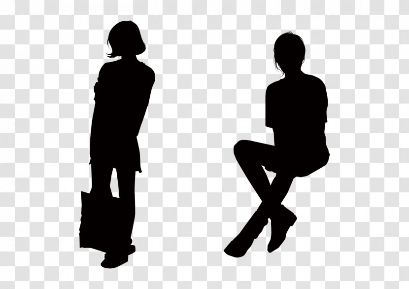 Silhouette - Recruiter - Silhouettes Transparent PNG