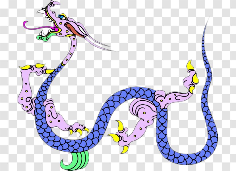 China Chinese Dragon Traditional Characters - Folklore - Hand-painted Transparent PNG