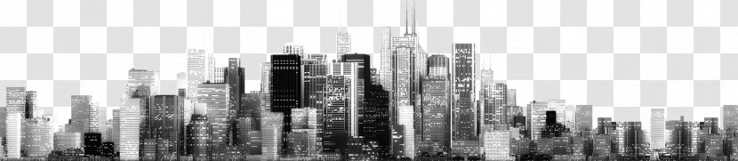 Drawing Cityscape Charcoal Skyline - City Transparent PNG