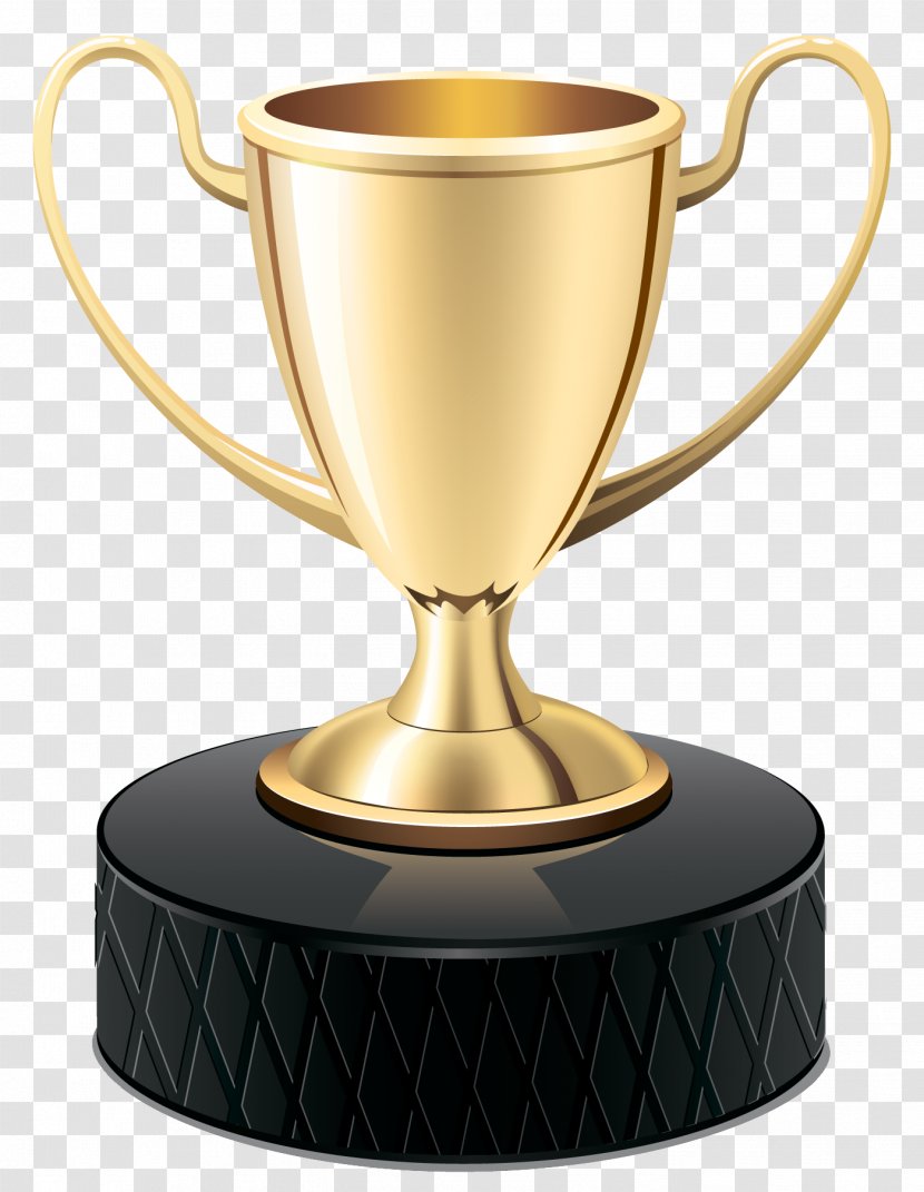 Trophy Gold Medal Clip Art - Cup Clipart Transparent PNG