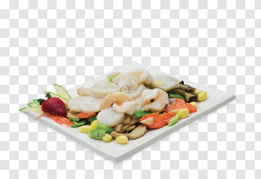 Frying Vegetarian Cuisine Dish Vegetable Food - Shrimp And Prawn As - Squab Transparent PNG