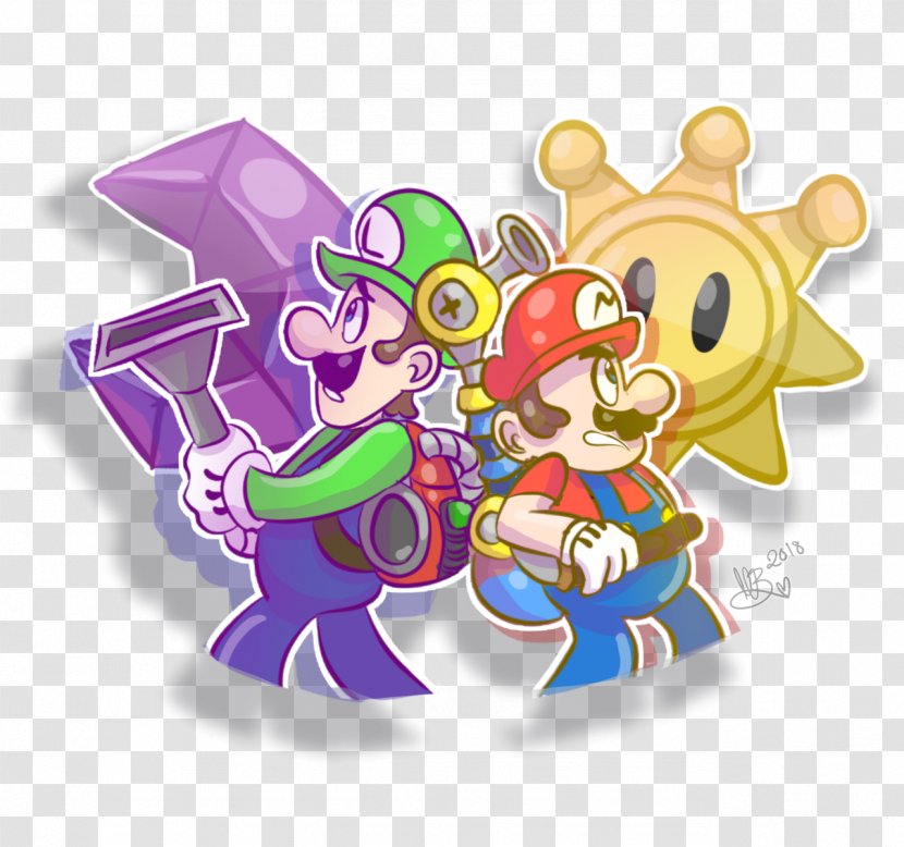 Luigi's Mansion 2 Super Mario Sunshine Bros. - Bros Transparent PNG