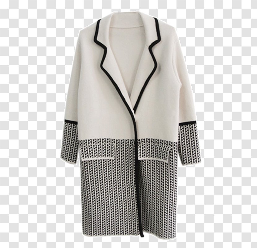 Coat Outerwear Sleeve Wool - 阔腿裤 Transparent PNG
