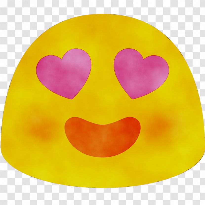 Smiley Yellow Heart - Facial Expression - Smile Transparent PNG