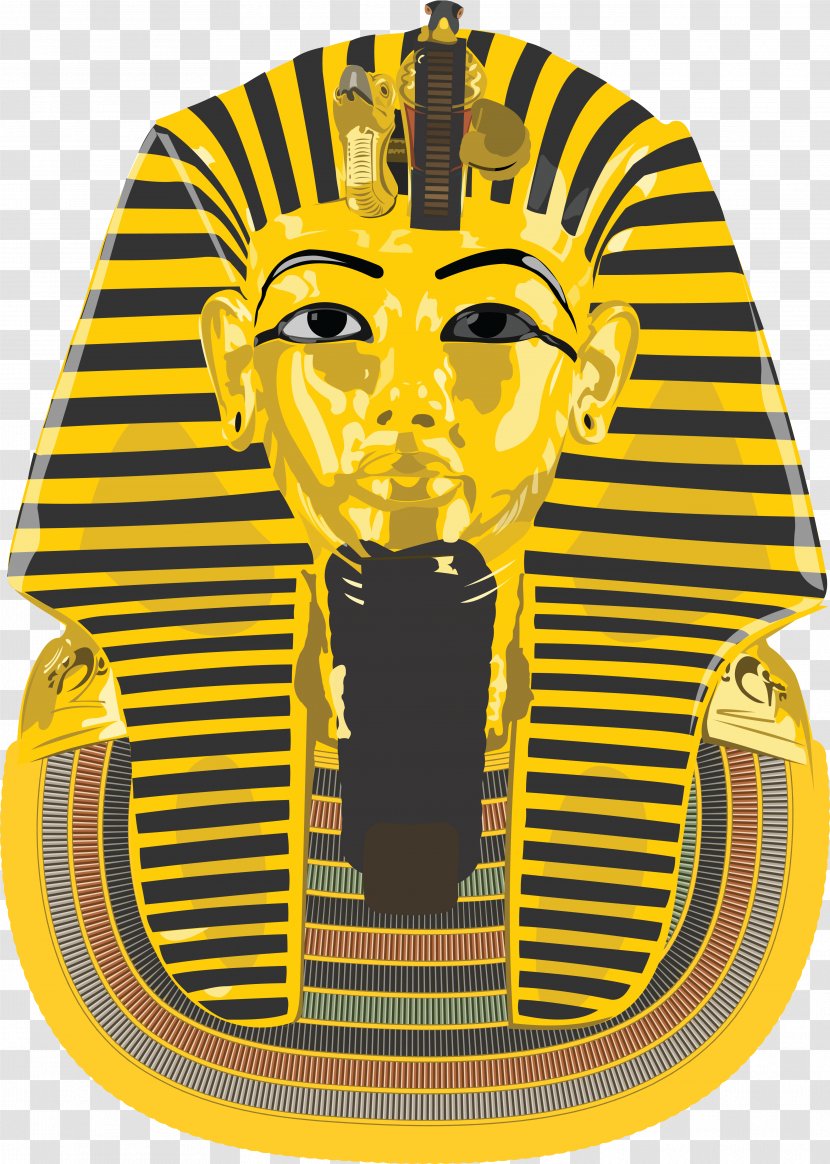 Ancient Egypt Pharaoh Death Mask Egyptian Clip Art - Symbol Transparent PNG