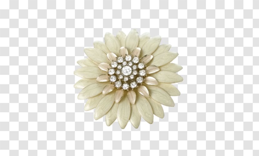 Jewellery Flower Brooch Icon - Cut Flowers - And Jewelry Classes Transparent PNG