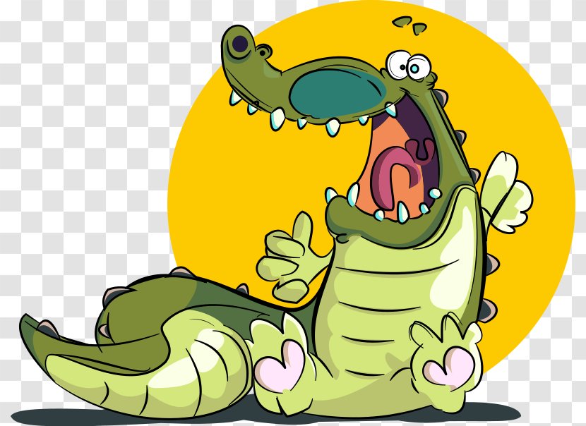 Frog Cartoon - Fruit - Crocodilia Crocodile Transparent PNG