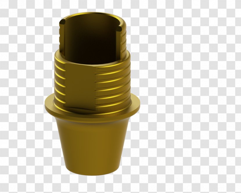 Abutment Dental Implant Dentistry Product - Yellow - Hexagon Transparent PNG
