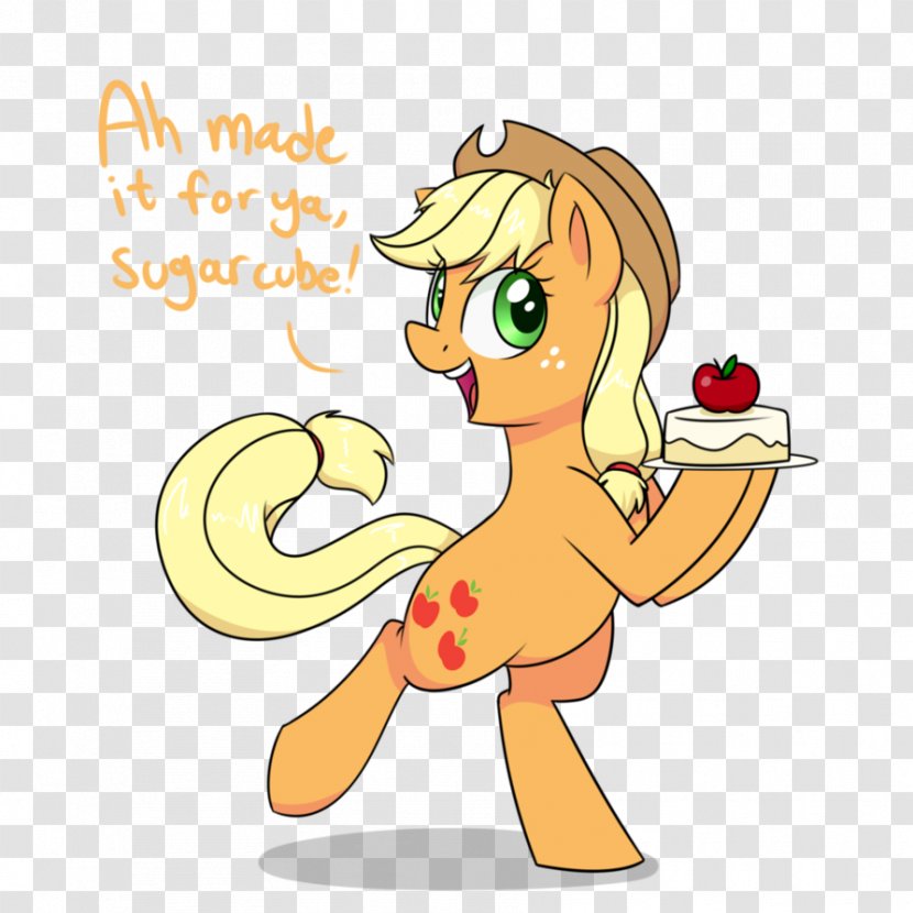 Apple Cake Applejack Little Mammal - Silhouette Transparent PNG