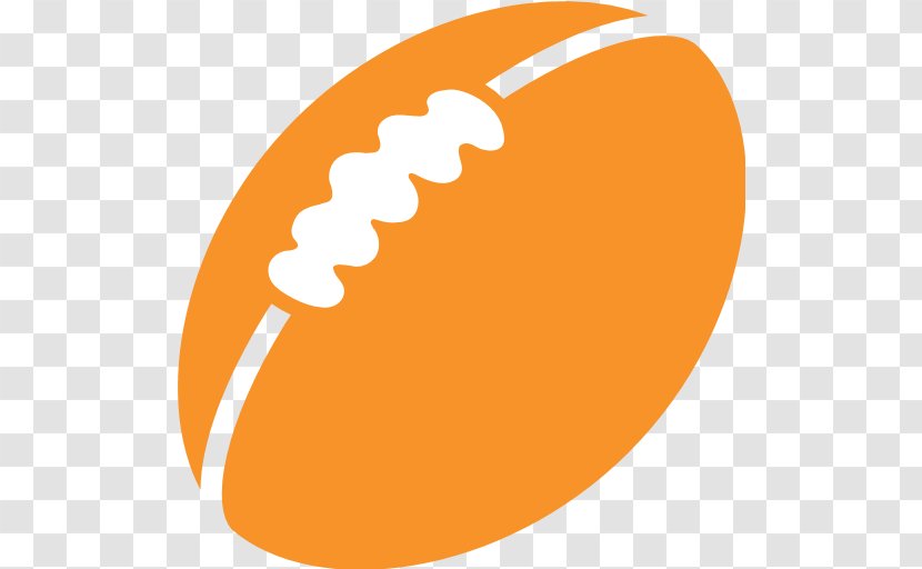 Rugby Union Emoji American Football Ball - Android Marshmallow Transparent PNG