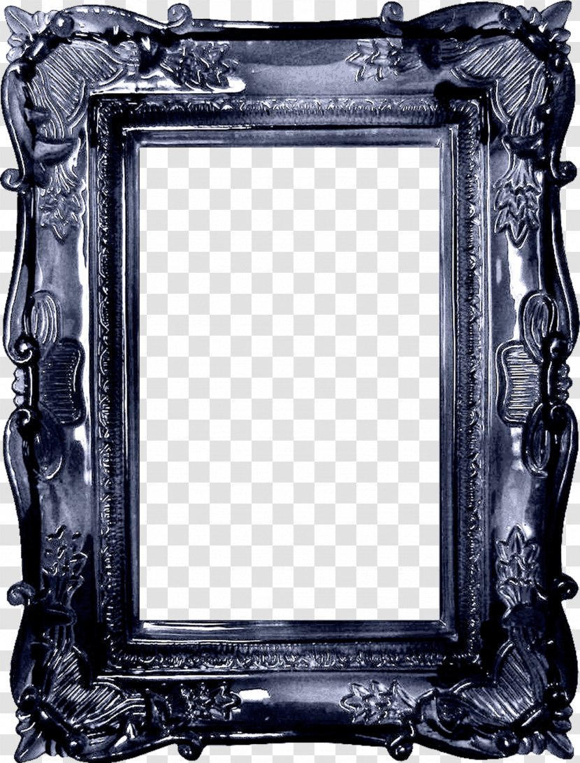 Picture Frame Film Clip Art - Photography - Silver Black Cool Box Transparent PNG