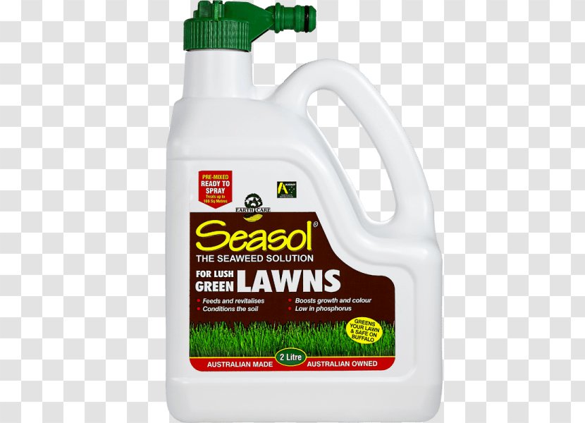 Lawn Fertilisers Seaweed Fertiliser Hose Garden - Tap - Lawns Plus Transparent PNG