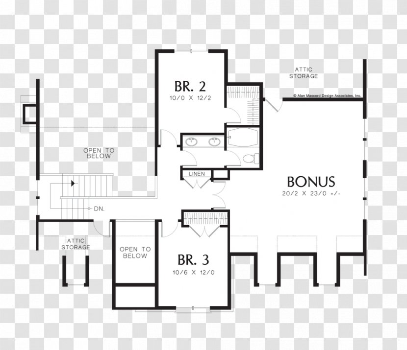 Floor Plan House - A Roommate On The Upper Transparent PNG