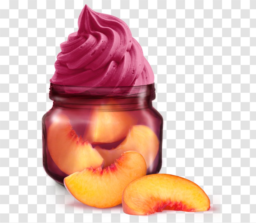 Peach Flavor Frozen Dessert Diet Food - Preservation Transparent PNG