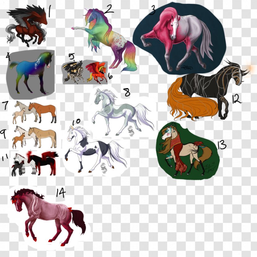 Horse Fauna Character Clip Art Transparent PNG