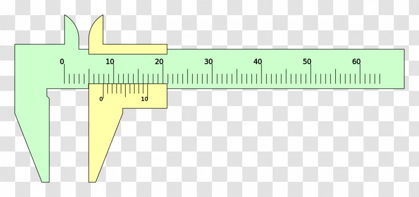 Calipers Vernier Scale Nonius Measuring Instrument Measurement - Wikipedia Transparent PNG