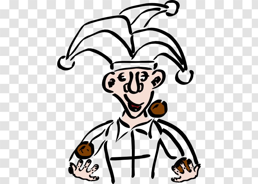 Late Middle Ages Renaissance Jester Clip Art - Humour - Steak And Potatoes Transparent PNG