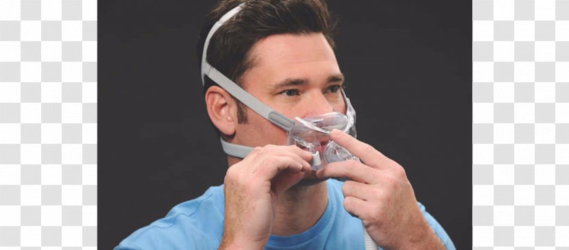 Continuous Positive Airway Pressure Respironics, Inc. Mask Non-invasive Ventilation Nose - Microphone Transparent PNG