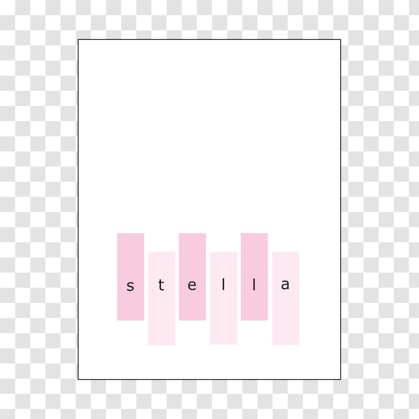 Paper Rectangle - Pink M - Angle Transparent PNG