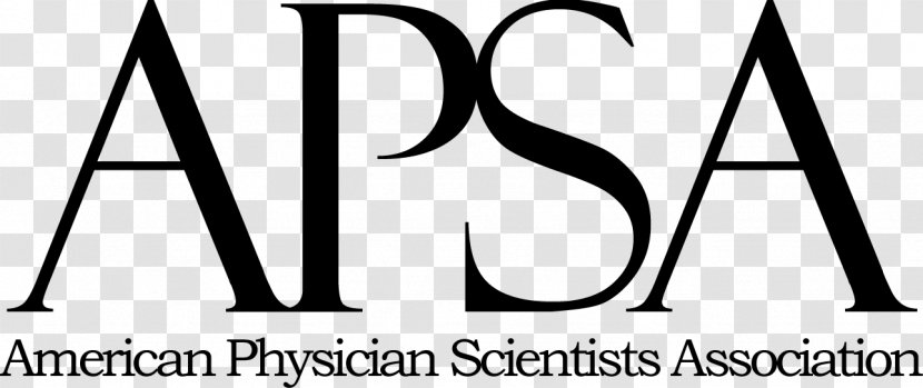 Logo American Physician Scientists Association Physician-scientist Brand Font - Monochrome - Deped Transparent PNG