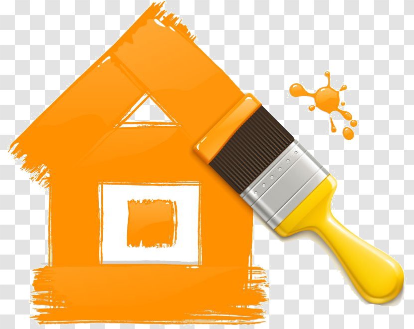 House Painter And Decorator Brush Painting - Paint Transparent PNG