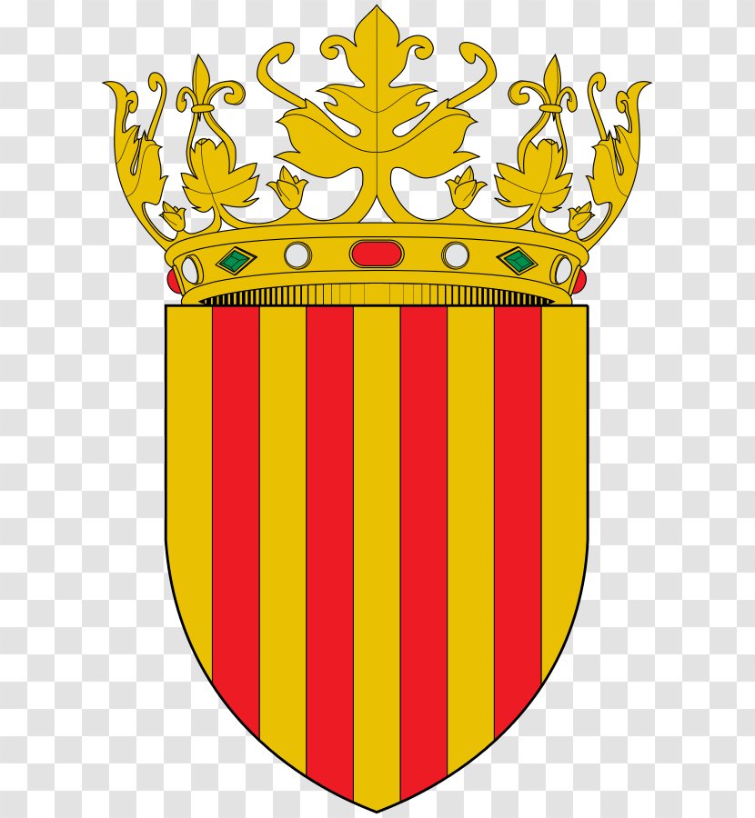 Coat Of Arms The Crown Aragon Kingdom Escutcheon - Day Transparent PNG