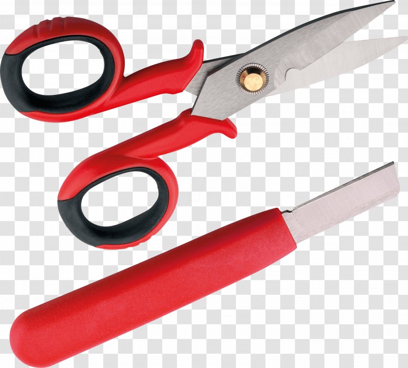 Knife Electrical Cable Scissors Electrician Wire - Nipper - Tools Transparent PNG