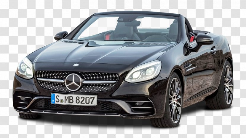 2017 Mercedes-Benz SLC-Class SLK-Class SLC 200 Car - Daimler Ag - Black Mercedes AMG 43 Transparent PNG