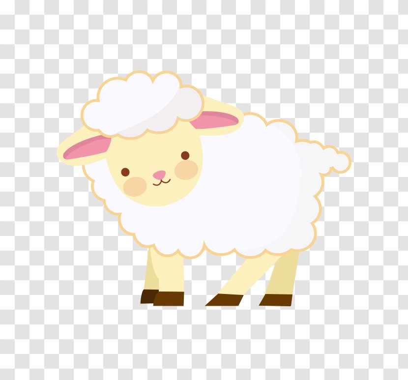 Sheep Clip Art - Food - Vector Animal Transparent PNG