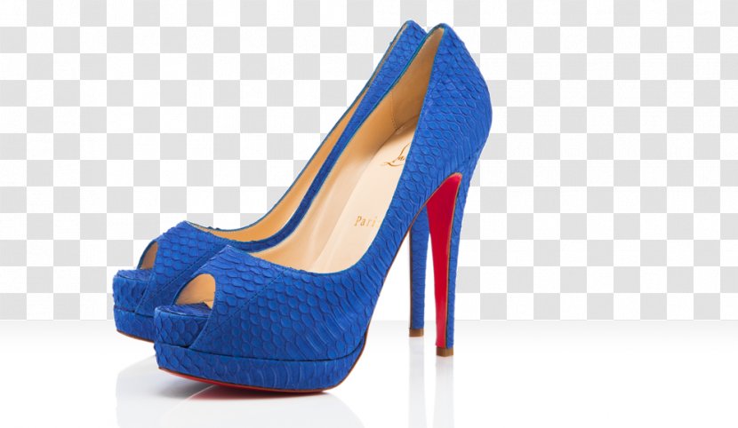 Court Shoe High-heeled Footwear Peep-toe Clothing - Suede - Louboutin Transparent PNG