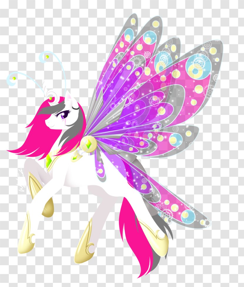 Butterfly Fan Art Rainbow Dash Drawing Pony - My Little Transparent PNG