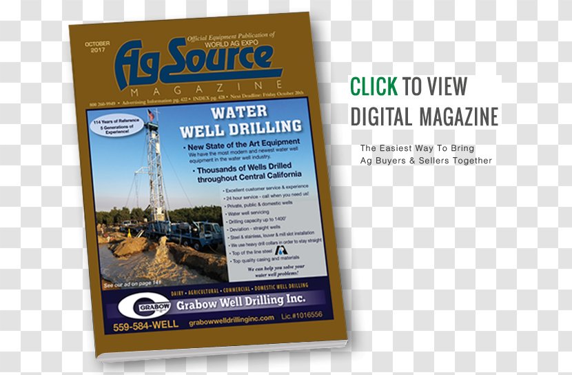 Ag Source Magazine Classified Advertising Media Publishing - Service - Ad Transparent PNG