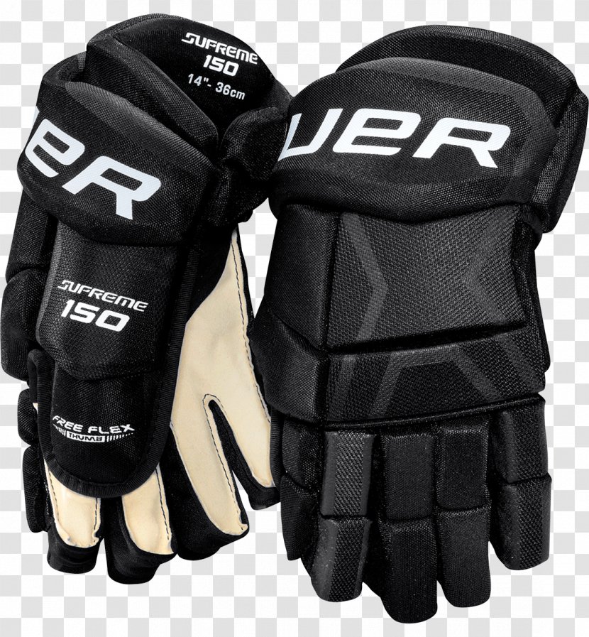 Bauer Hockey Glove Ice Equipment CCM - Safety - Black Transparent PNG