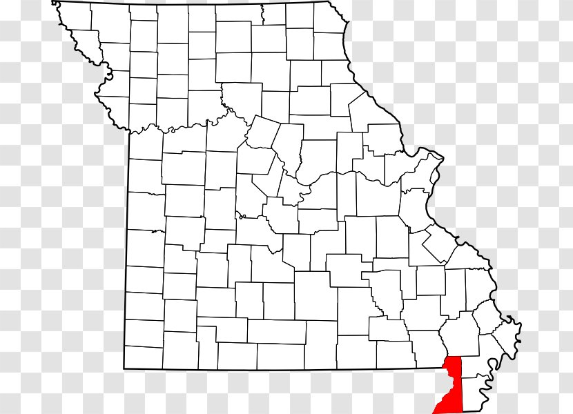 Reynolds County, Missouri McDonald Lincoln Hannibal Dallas - Structure - Map Transparent PNG