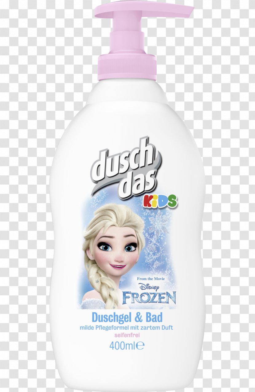 Lotion Elsa Frozen Dusch Das Shower Gel Transparent PNG