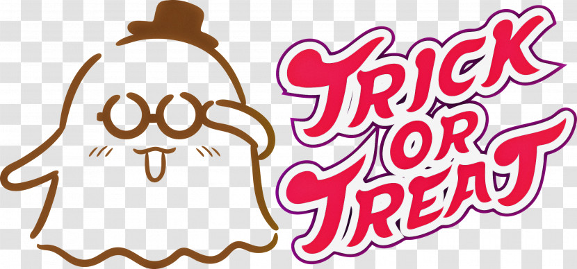 TRICK OR TREAT Happy Halloween Transparent PNG