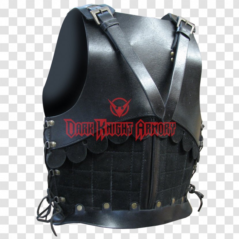 Plate Armour Body Armor Breastplate Cuirass - Leather Transparent PNG