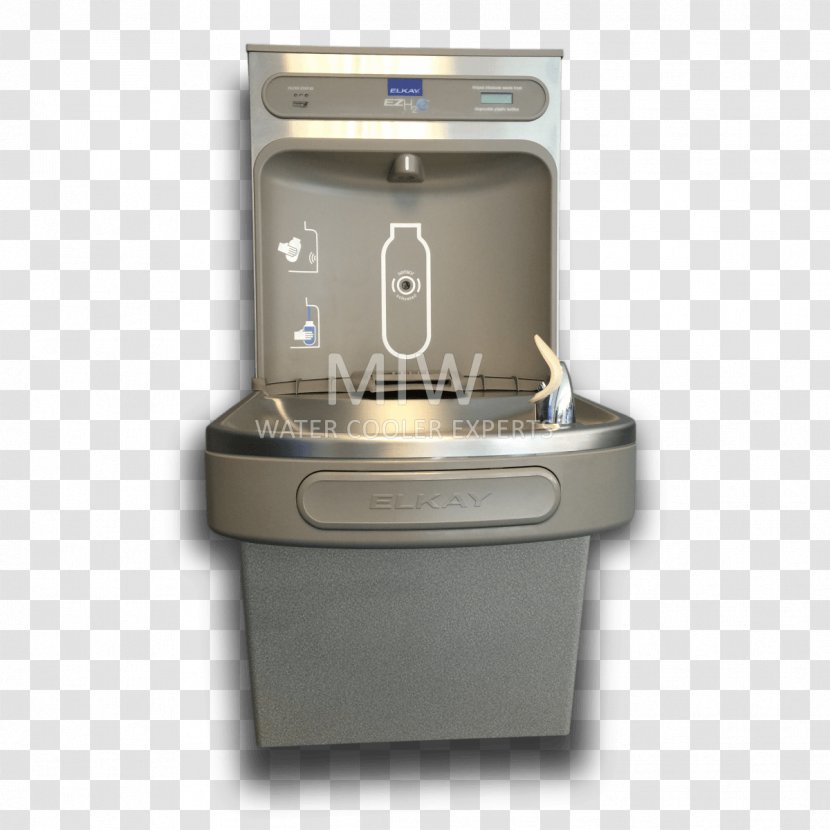 Water Cooler Elkay Manufacturing Drinking Fountains Bottle - Kitchen Appliance - Airport Refill Station Transparent PNG