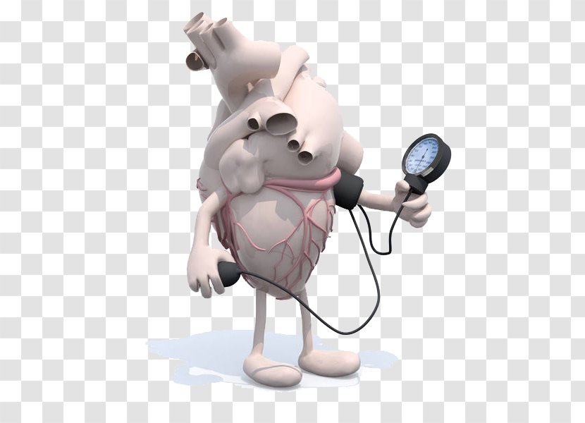 Blood Pressure Hypertension Heart Sphygmomanometer Measurement - Cartoon - A Lung Measuring Transparent PNG