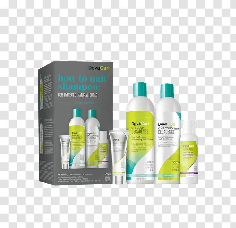 DevaCurl How To Quit Shampoo Kit Hair Conditioner Cosmetics Transparent PNG