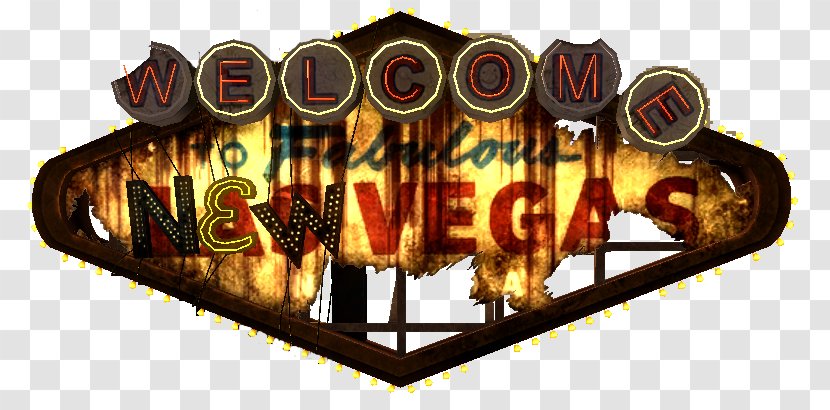 Fallout: New Vegas Fallout 2 Welcome To Fabulous Las Sign Mod Downloadable Content - Brand - Logo Transparent PNG