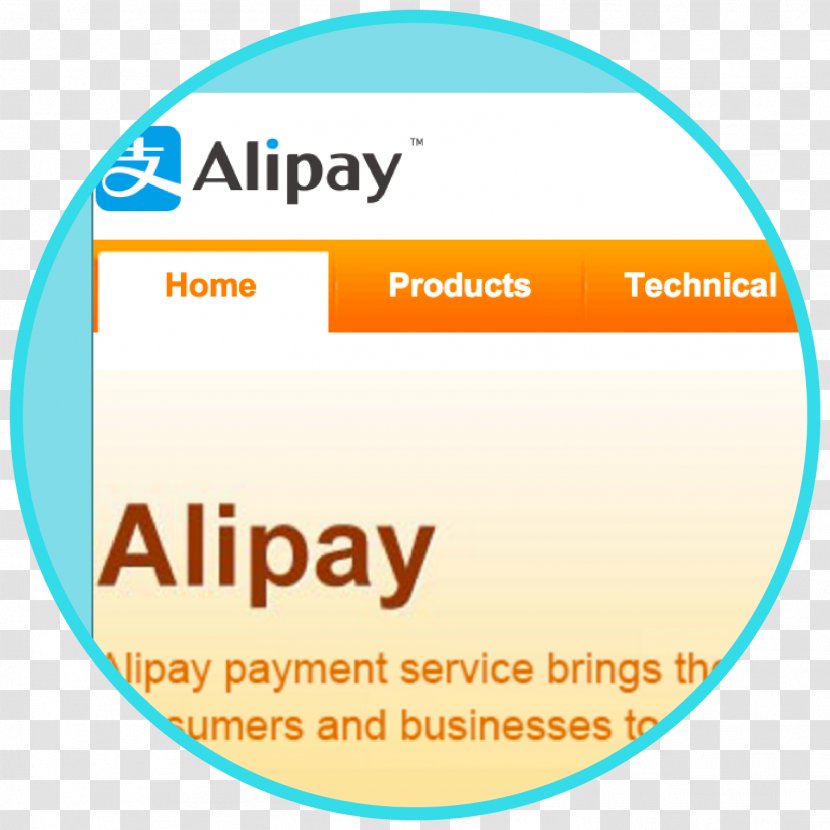 Brand Line Alipay Font Transparent PNG