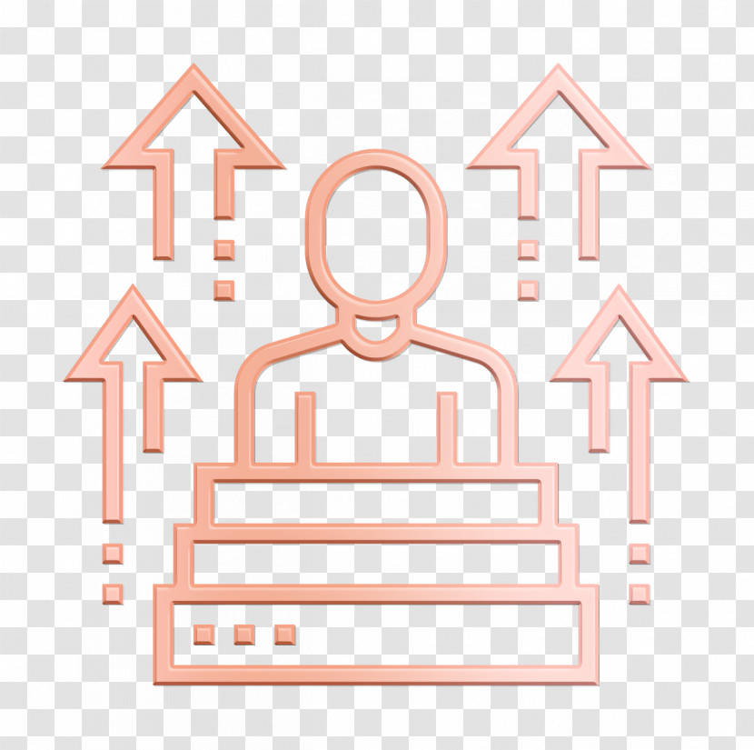 Growth Icon Career Icon Business Icon Transparent PNG