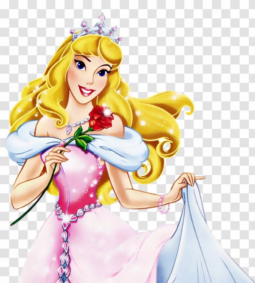 Princess Aurora Sleeping Beauty Ariel Belle Disney - Cartoon - Princesas Transparent PNG