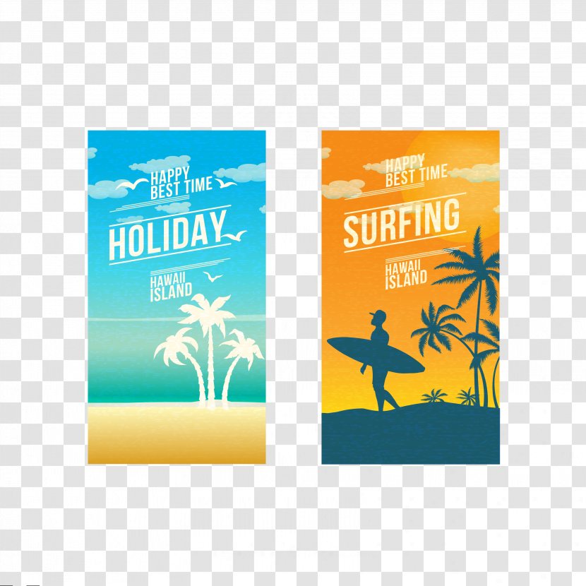 Vacation - Brand - 2 Creative Summer Vector Transparent PNG