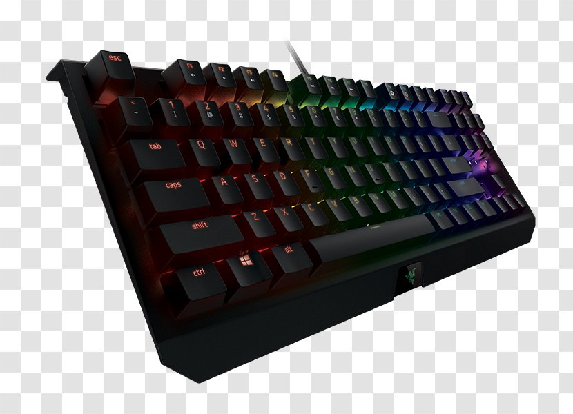 Computer Keyboard Razer Blackwidow X Tournament Edition Chroma Gaming Keypad BlackWidow V2 - Kingston Hyperx Alloy - Input Device Transparent PNG