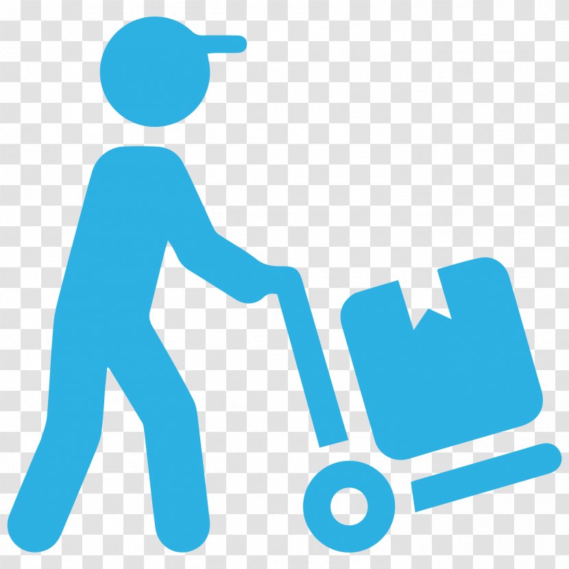 Mover Delivery Courier - Blue - Warehouse Transparent PNG