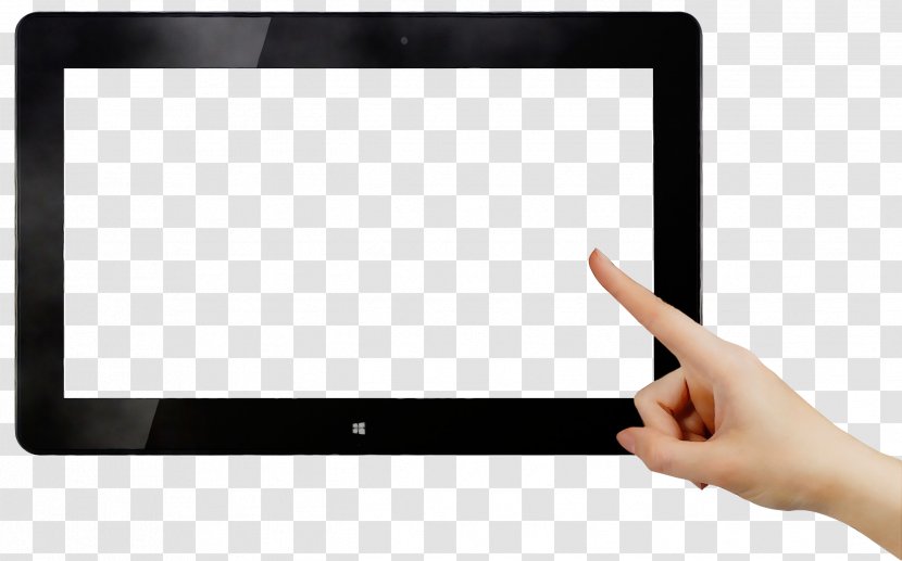 Ipad Cartoon - Hand - Input Device Thumb Transparent PNG