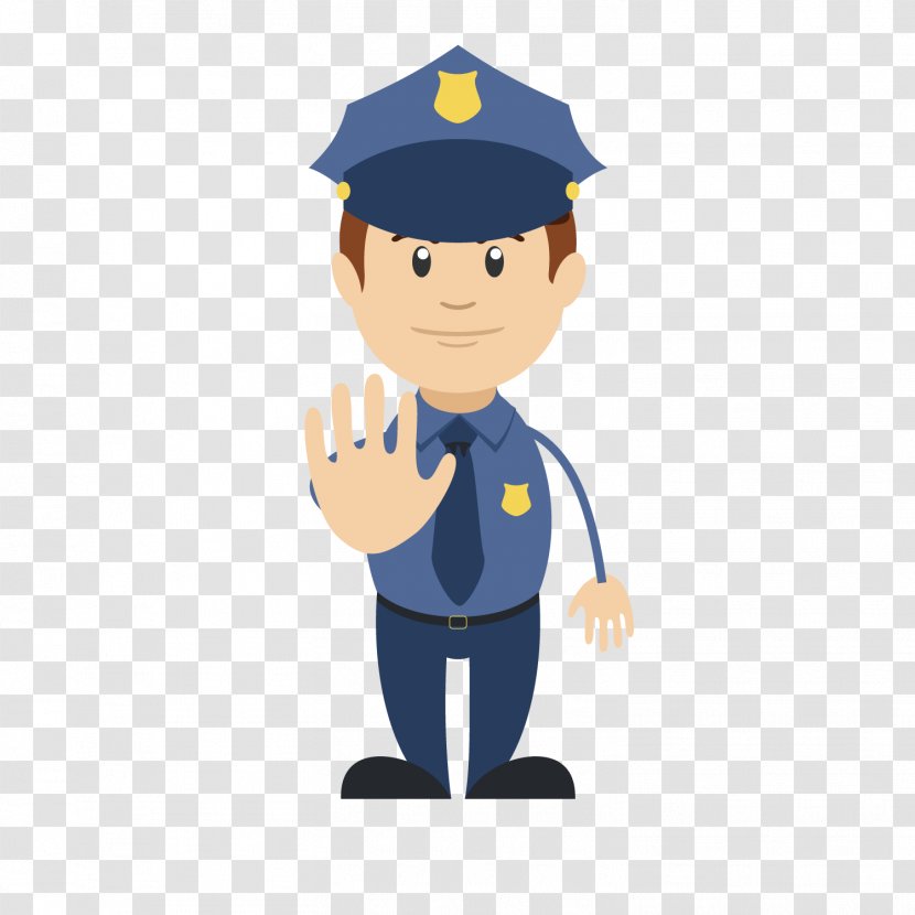 Safety Internet Emoji - Organization - Respectable Cute Police Uncle Transparent PNG